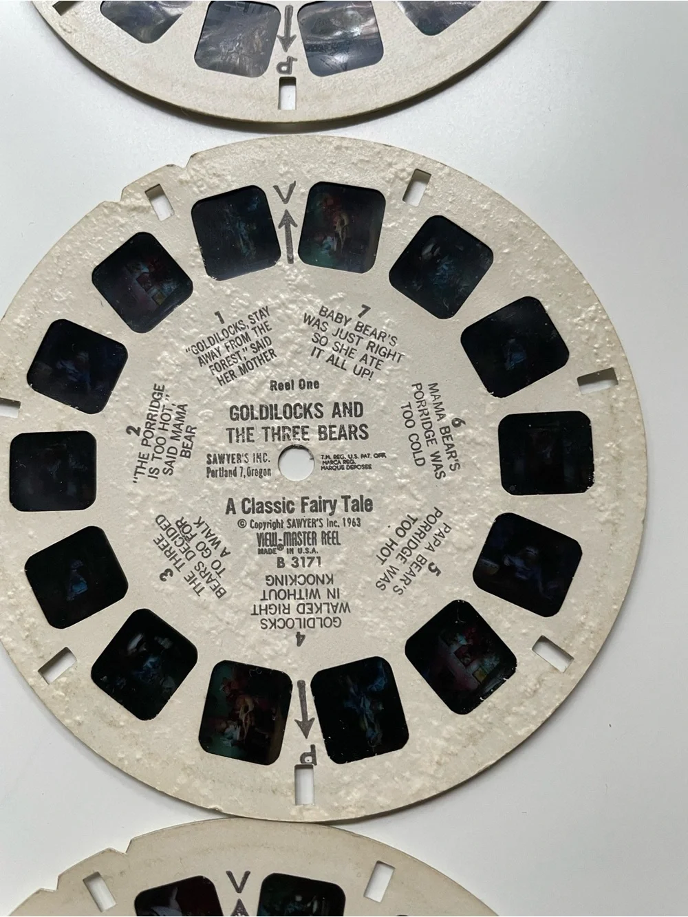 Vintage View Master Reels (Set of 9)